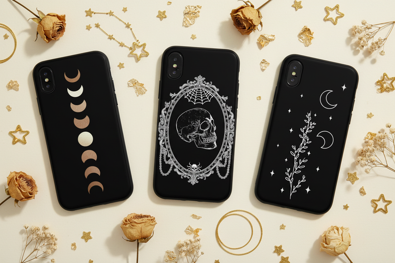 Phone Cases Collection - Gold Celestial