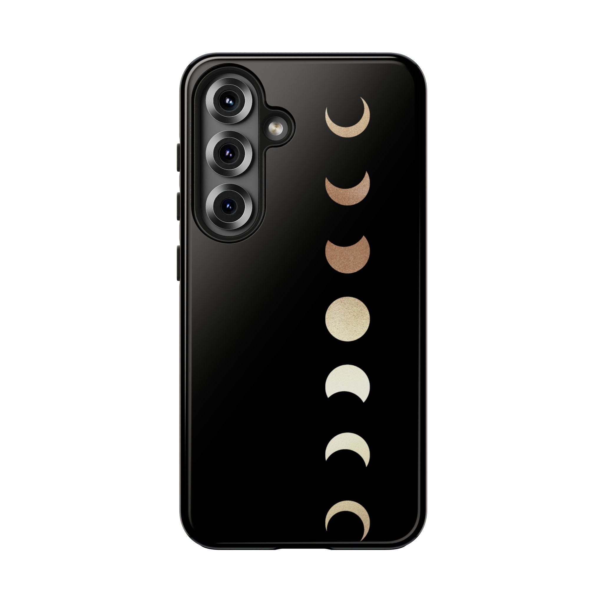 Moon Phase Tough Phone Case — Minimalist Celestial iPhone Protector