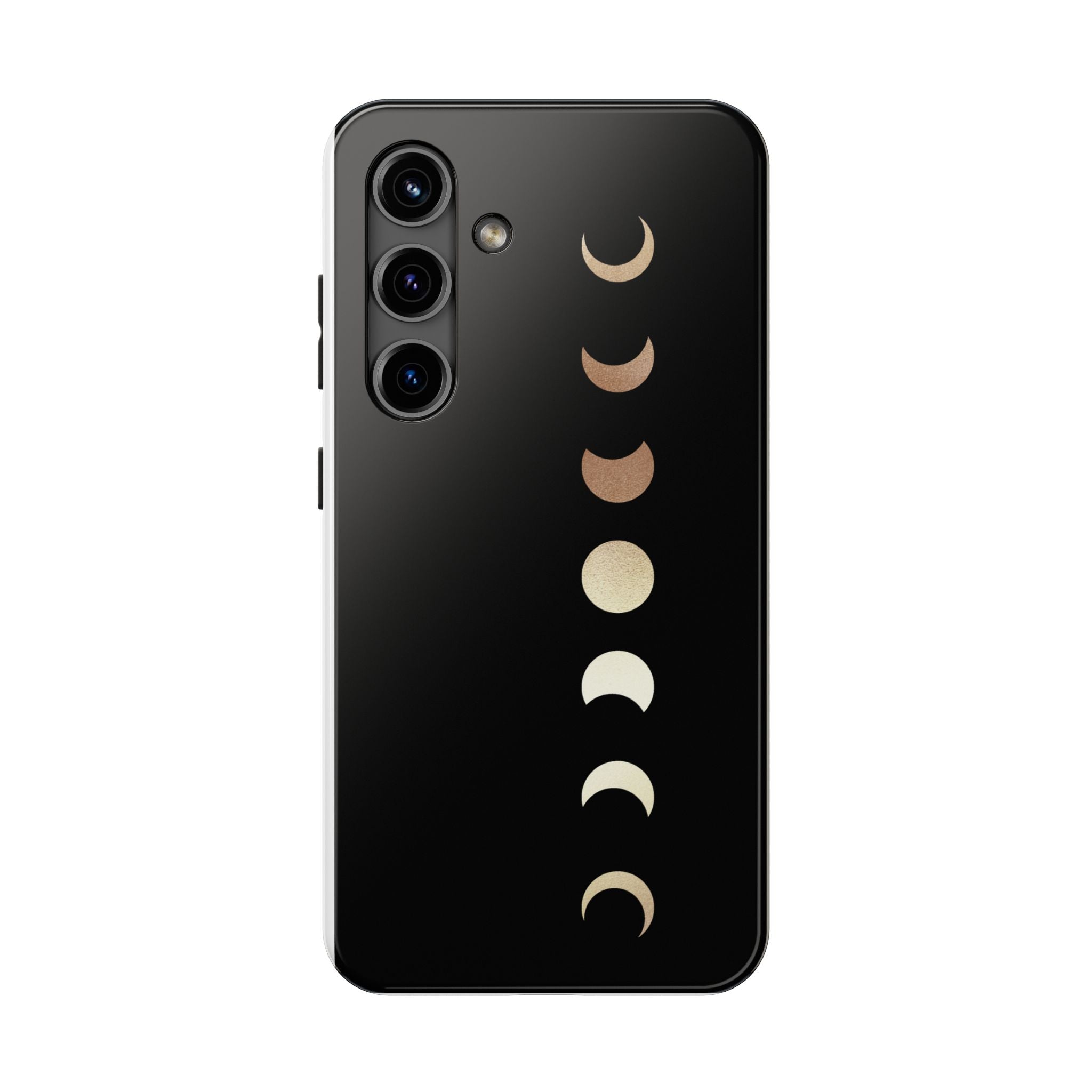 Moon Phase Tough Phone Case — Minimalist Celestial iPhone Protector