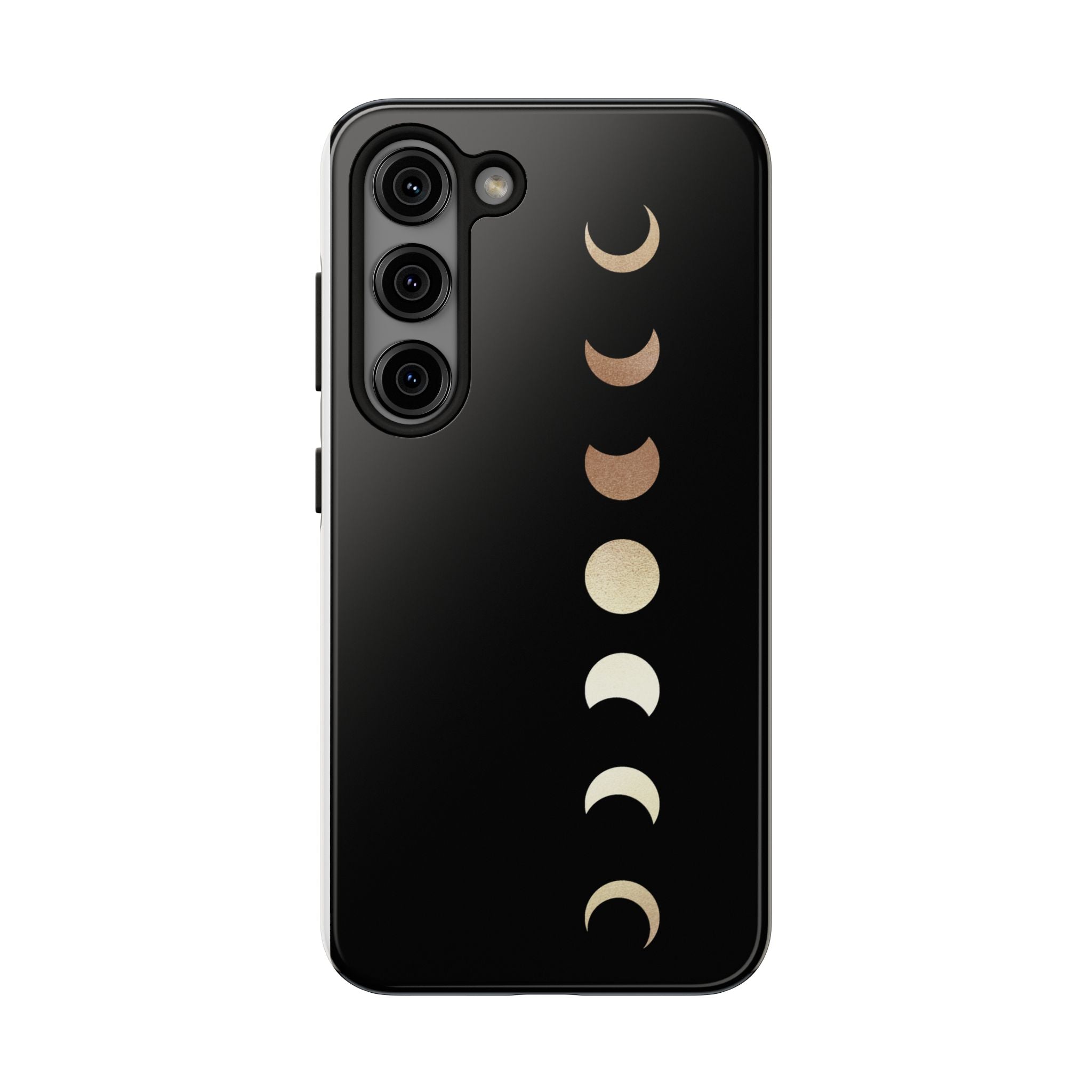 Moon Phase Tough Phone Case — Minimalist Celestial iPhone Protector