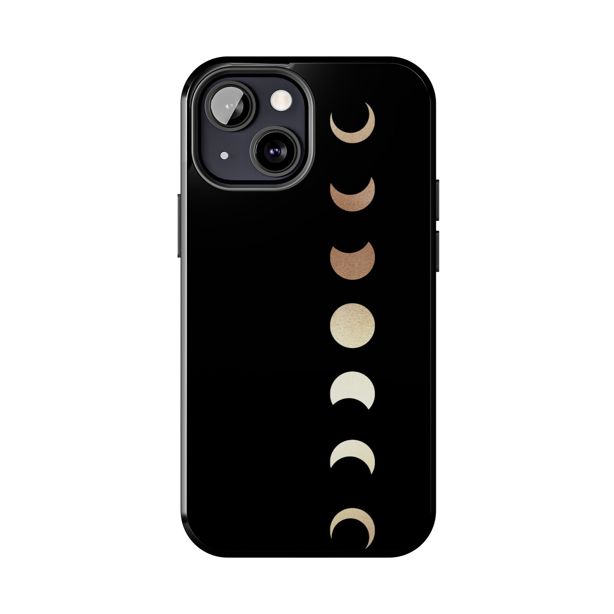 Moon Phase Tough Phone Case — Minimalist Celestial iPhone Protector