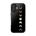 Moon Phase Tough Phone Case — Minimalist Celestial iPhone Protector