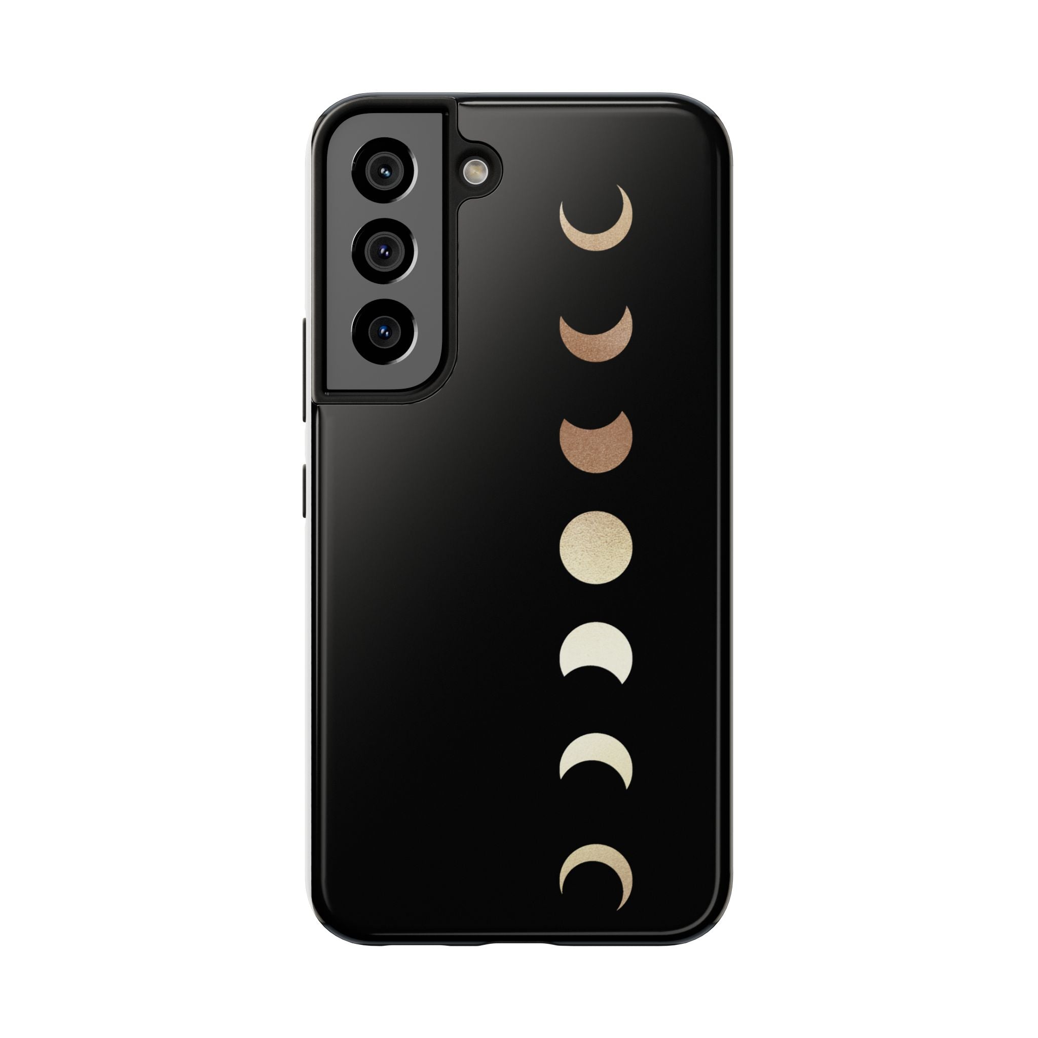 Moon Phase Tough Phone Case — Minimalist Celestial iPhone Protector