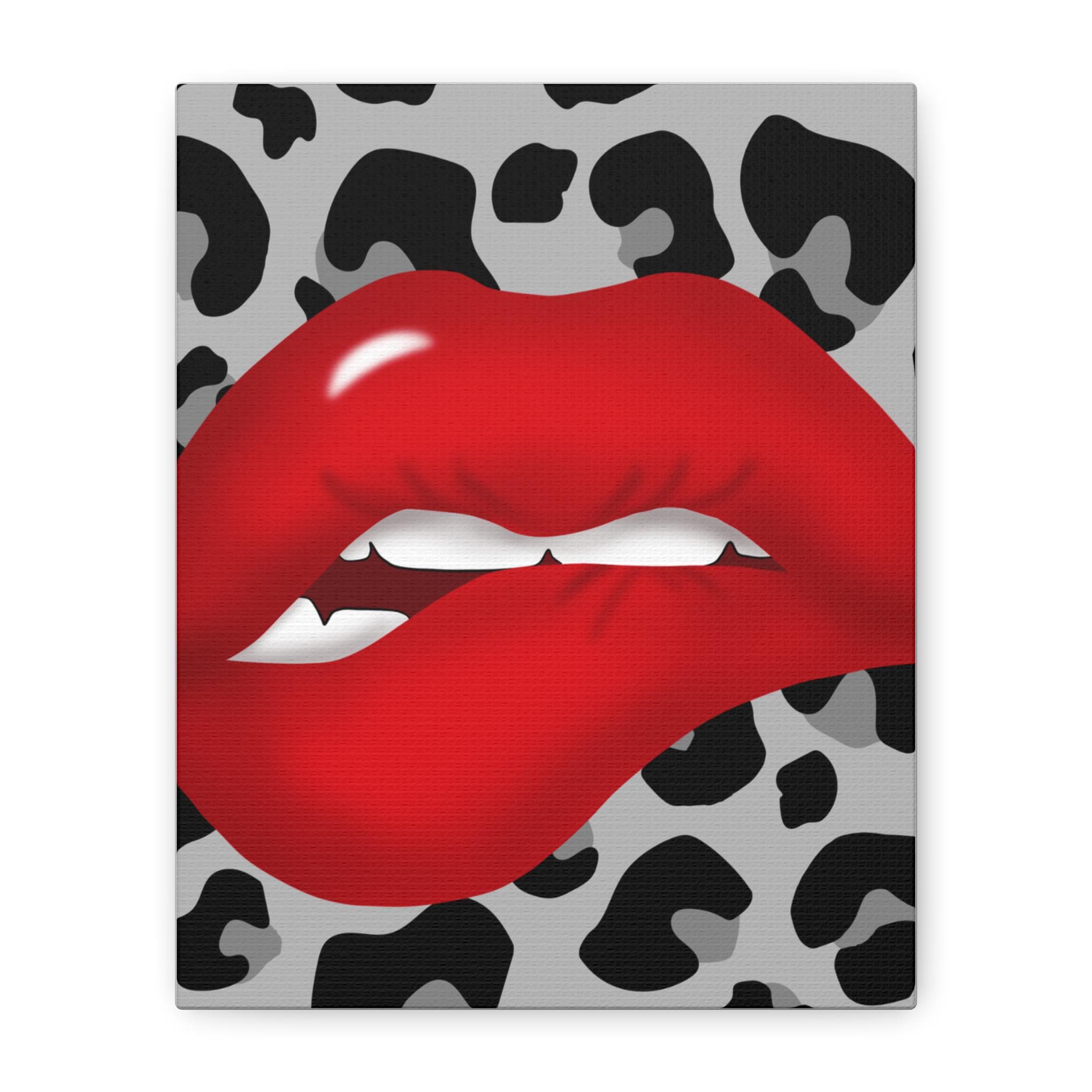 Femme Feral Canvas | Leopard Print Matte Stretched Wall Art