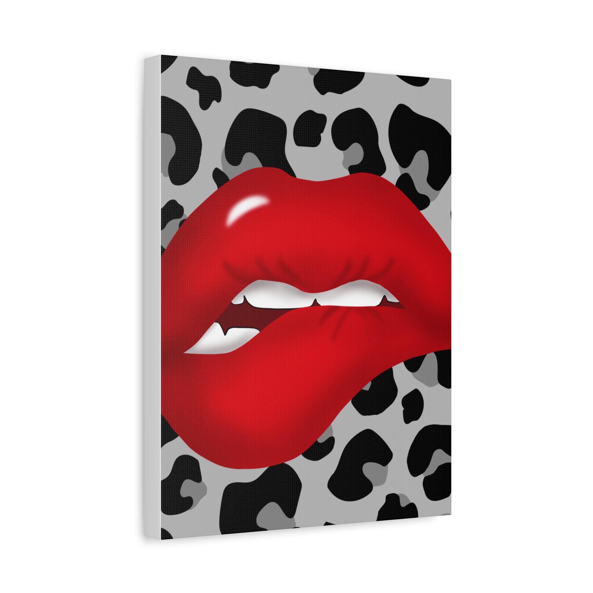 Femme Feral Canvas | Leopard Print Matte Stretched Wall Art