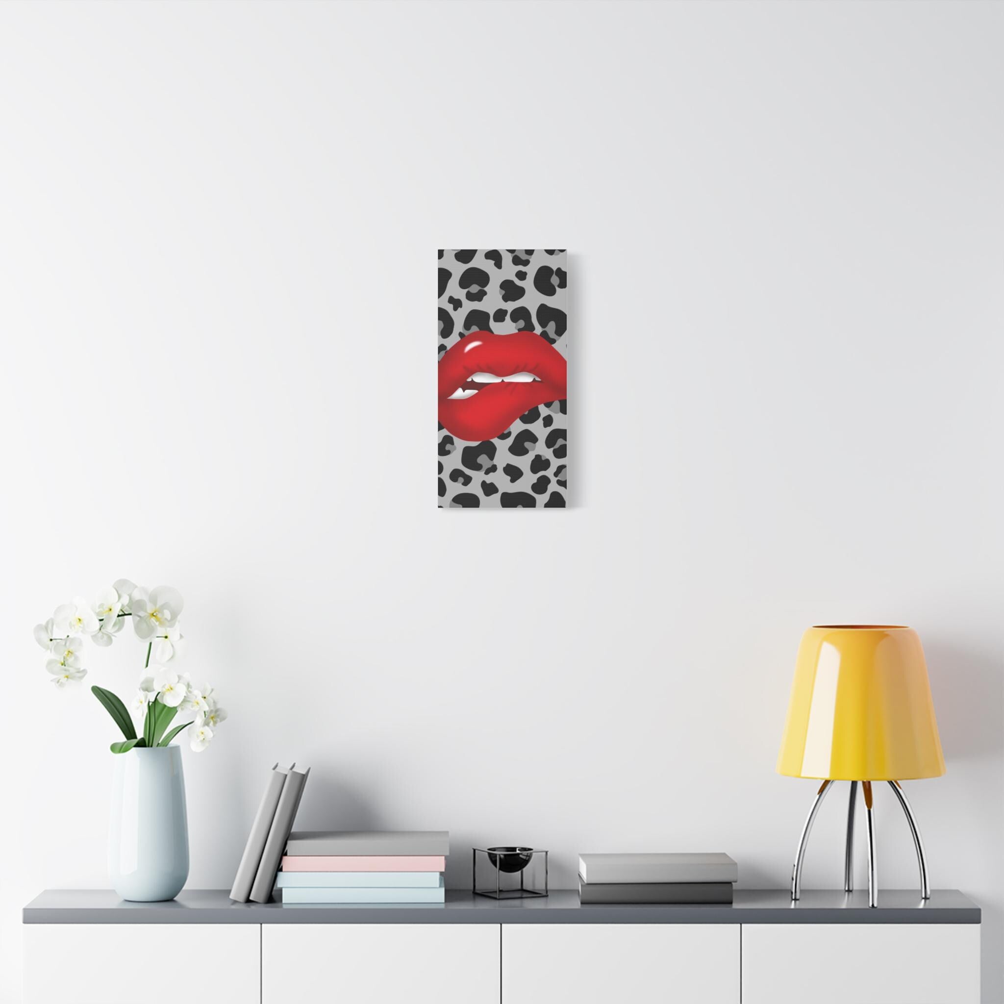 Femme Feral Canvas | Leopard Print Matte Stretched Wall Art